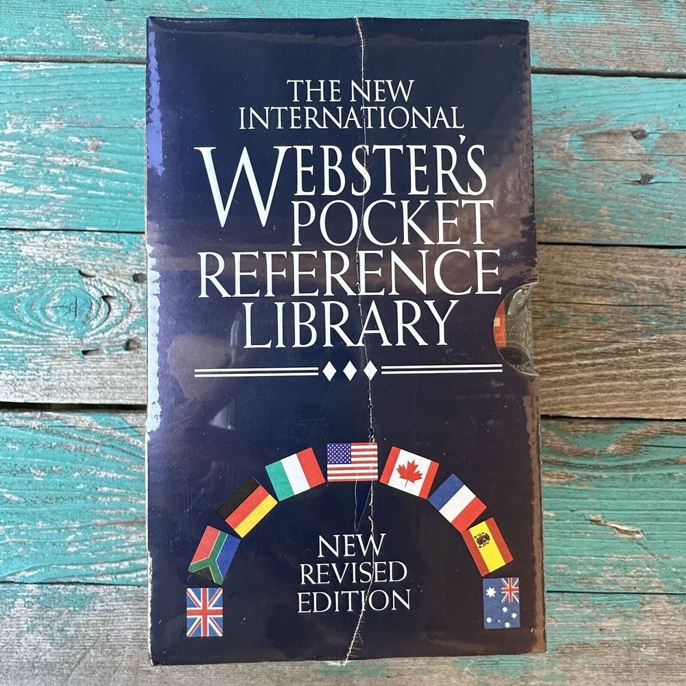 The New International Webster's Pocket Reference Library Revised Edition 5 Vol